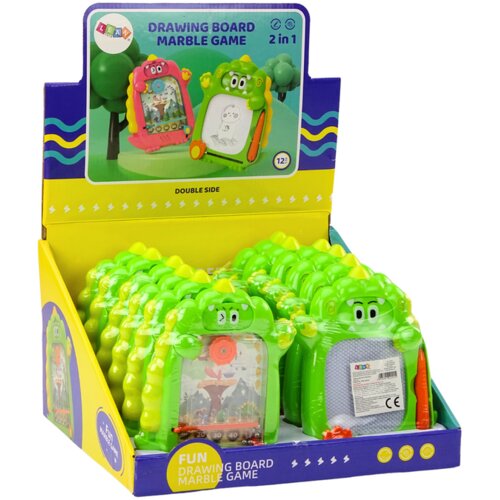  Džepna igra 2in1 zeleni Dinosaur Slike