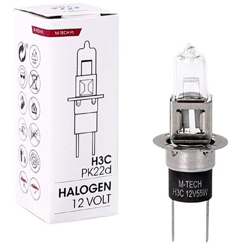 Mtech Sijalica H3C 55 W PK22D, 12 V Cene