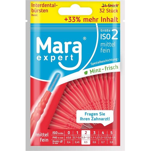 Mara Expert BASIC INTERDENTALNA ČETKICA ISO 2 CRVENA Cijene