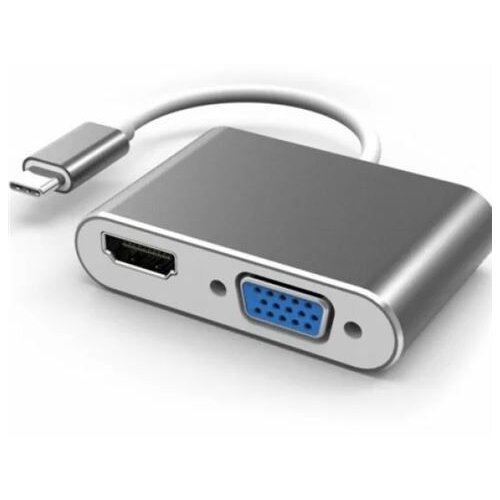 Linkom adapter-konvertor tip C(M) na HDMI(F) + VGA(F), ( 0001298340 ) Cene