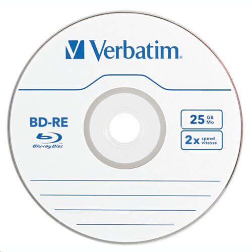 Verbatim 43615 prazni Blu-Ray disk BD-RE 25 GB 5 kom Cene