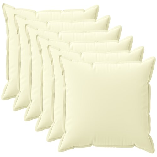  Presvlaka za jastuk 6 kom. HOUTEN Krem 35 x 35 cm Poliester Cene