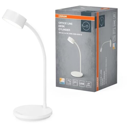 Osram LED prigu&amp;scaron;iva stona lampa OFFICE LINE LED/4,8W/230V bela Slike