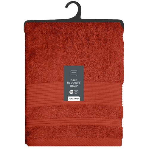 Douceur d int&amp;eacute;rieur Ciglasti pamučan ručnik od frotira 70x130 cm Tendresse &amp;ndash; Slike
