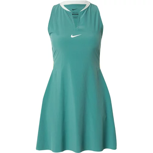 Nike Sportska haljina 'CLUB' pastelno žuta / petrol / bijela