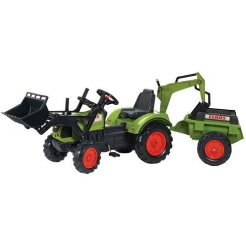 Falk traktor Claas s nakladalno prikolico in žlico 02040 Cene