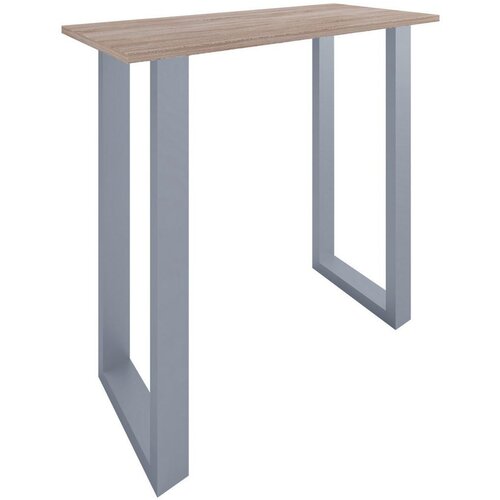 XXXL Barska Miza Xona, Barva Hrasta, Srebrna, 110x50cm Slike