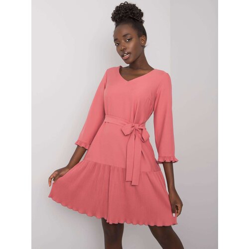 LAKERTA Dress-LK-SK-507733.80P-Dark Pink Cene