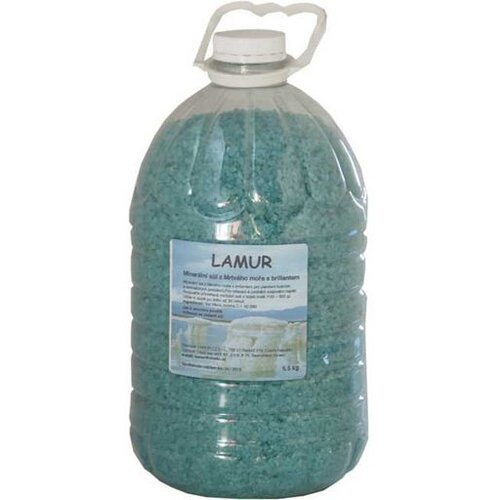 Lamur Sol iz Mrtvega morja z diamanti, 6 kg Slike