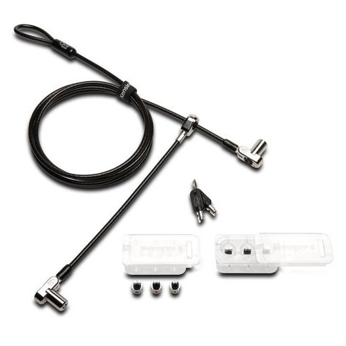 Kensington Universal 3-in-1 Keyed Cable Lock with Twin Lockheads Slike