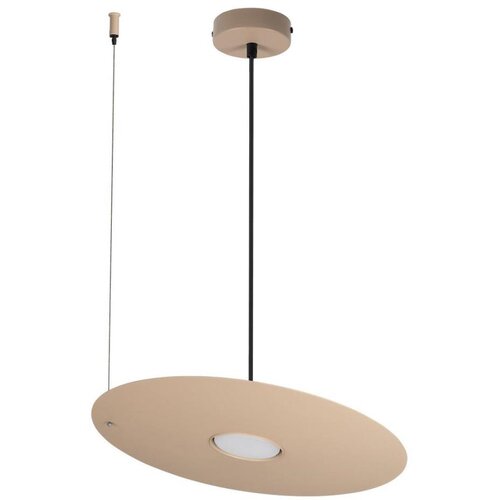  Luster na sajli PIATTO 1xGX53/15W/230V pr. 35 cm bež Slike