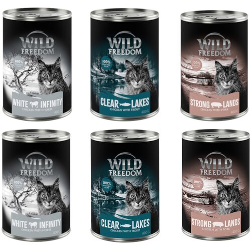  Varčno pakiranje Wild Freedom Adult 24 x 400 g - Me&scaron;ano pakiranje 3 (3 vrste) Cijene