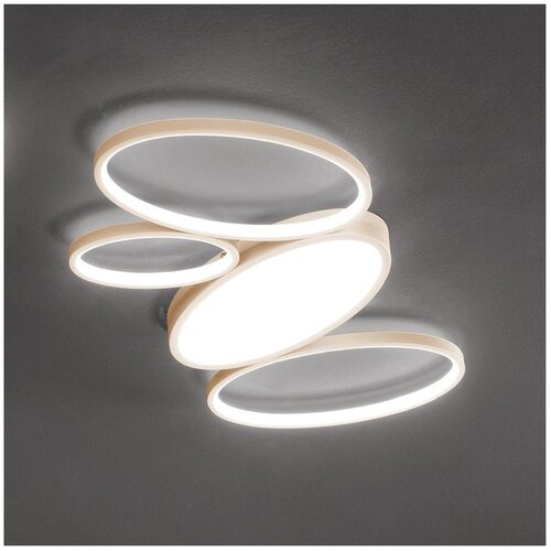  Ondaluce - LED prigu&scaron;iva stropna lampa RICE LED/34W/230V 45x80 cm zlatna Cene
