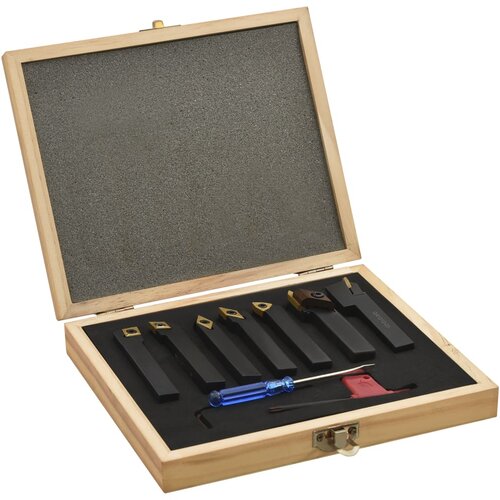 vidaXL 12-dijelni set izmjenjivih alata za tokarenje 12 x 12 mm 80 mm Cijene