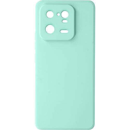 AVIZAR Ovitek za Xiaomi 13 Pro, mat silikon proti prstnim odtisom in notranjost iz mikrovlaken - turkizna, (20650496) Cene