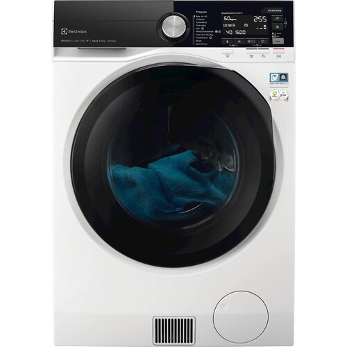 Electrolux Pralno sušilni stroj EW9WN161BCE, toplotna črpalka, 10+6 kg - - 597 x 870 x 636, maks globina 660 mm - 9,8 kg - 24 - Avtera Cene