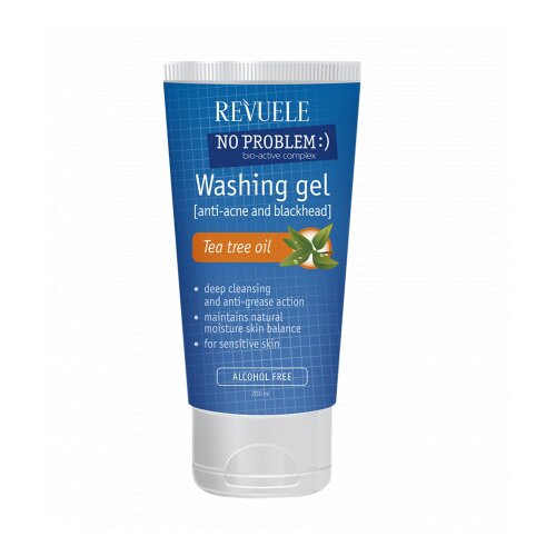 Revuele gel za umivanje obraza - No Problem Facial Washing Gel Tea Tree Oil Cene