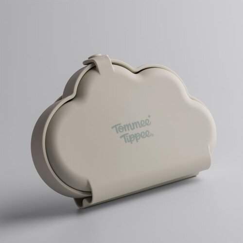 Tommee Tippee EasiStick&amp;trade; Silicone Foldable Plate kutija za užinu 4m+ Green 1 kom Slike