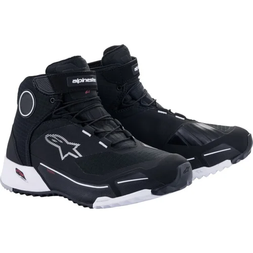 Alpinestars CR-X Drystar Riding Shoes Black/White 43,5 Motociklističke čizme