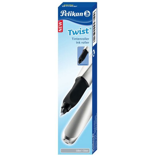  Nalivno pero Pelikan Roler Twist, v škatli, srebrno Cene