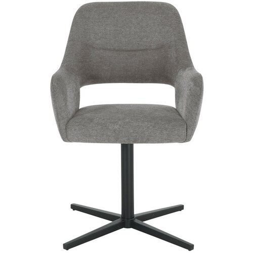 MID.YOU NASLANJAČ, les, kovina, tekstil siva Cene