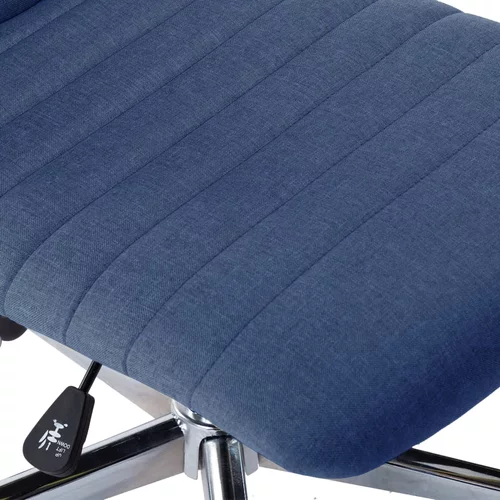  Blagovaonske stolice od tkanine 2 kom plave