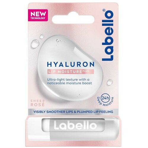 Labello hyaluron lip moisture plus rose 5,2g Slike