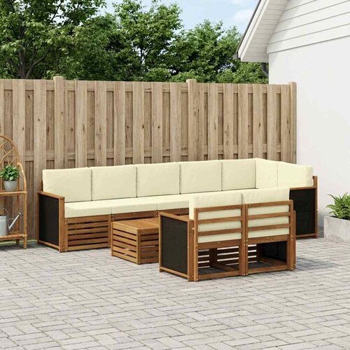  Setovi sofa Čvrsto drvo akacije Cene