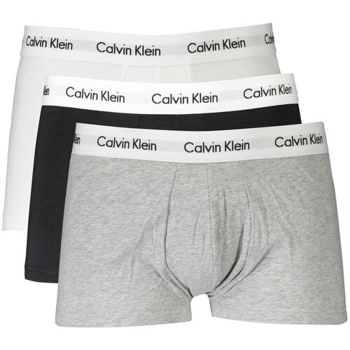 Calvin Klein Boksarice COTTON STRECH LOW RISE TRUNK X 3 Črna Cene