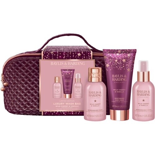 Baylis & Harding Wild Cherry & Vanilla darilni set kozmetična torbica Cene