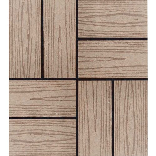 Master Podna kocka DECKING 30x30x2cm JE-D1-A2 TEAK Slike