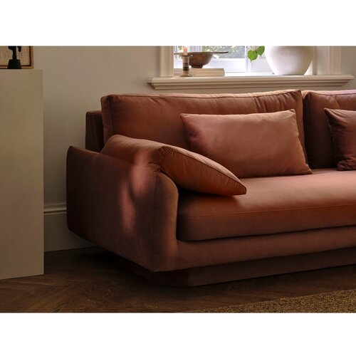 Micadoni Svijetlo siva sofa od boucl&amp;eacute; tkanine 220 cm Torino &amp;ndash; Home Slike