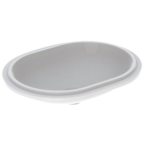 Geberit lavabo podgradni ispod ravne ploče elipsa 610X460 nema preliv slavina na ploči 500.758.01.2 Cene