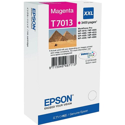 Epson kartuša T7013 XXL (škrlatna), original Cene