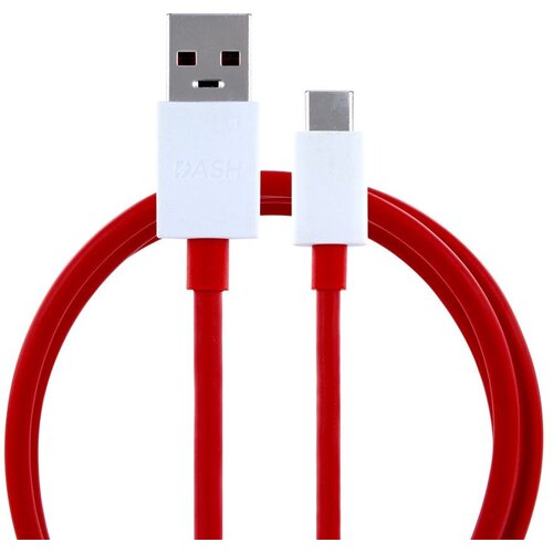 Oneplus Warp kabel s USB-A na USB-C, crven, 1.0 m Slike