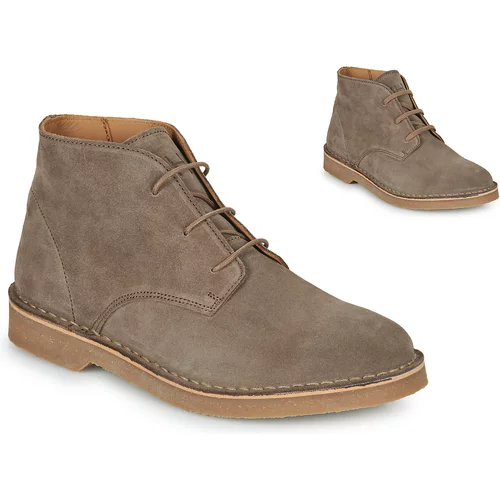 Selected SLHRIGA NEW SUEDE DESERT BOOT Smeđa