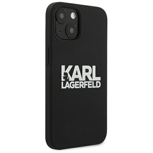 Karl Lagerfeld originalna Silicone Stack Logo maska za iPhone 13 mini Slike