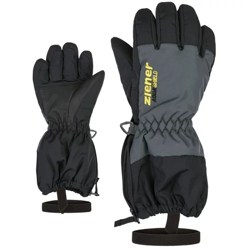 Ziener ski rokavice 5 prstov LEVIO AS(R) MINIS glove črna F 116