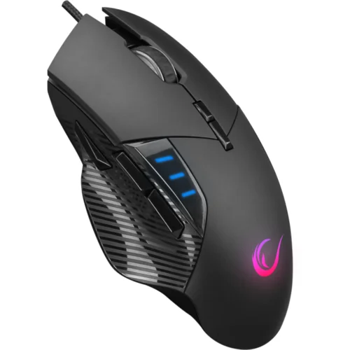  Miš gaming RAMPAGE SMX-R83 X-FORCE black, USB, 10000dpi, RGB