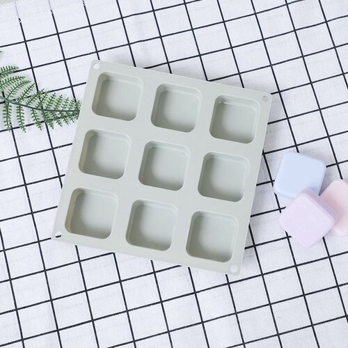 Artmie Silikonski kalup za milo - kvadrati Cene