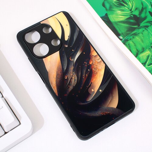 Teracell Maska za Xiaomi Redmi Note 13 4G Abstract crna Slike