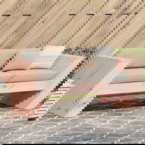 vidaXL Vrtni dvosjed 134 x 60 x 62 cm od masivnog drva duglazije Cene