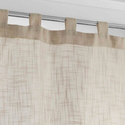Douceur d int&amp;eacute;rieur Rjave prosojne zavese v kompletu 2 ks 60x90 cm Haltona &amp;ndash; Slike