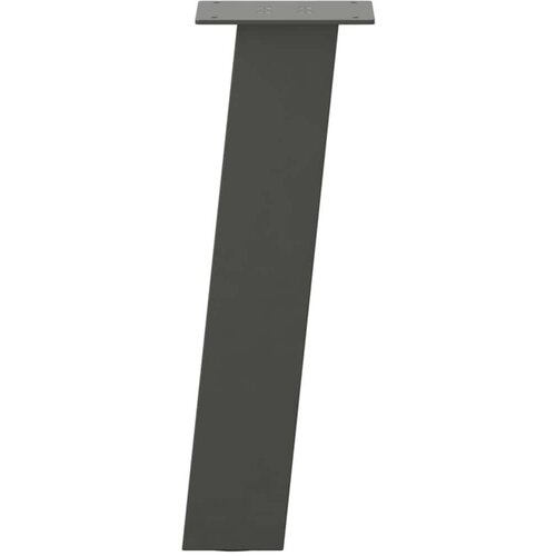  Noge stolića za kavu 4 kom antracit 42 cm čelik Slike