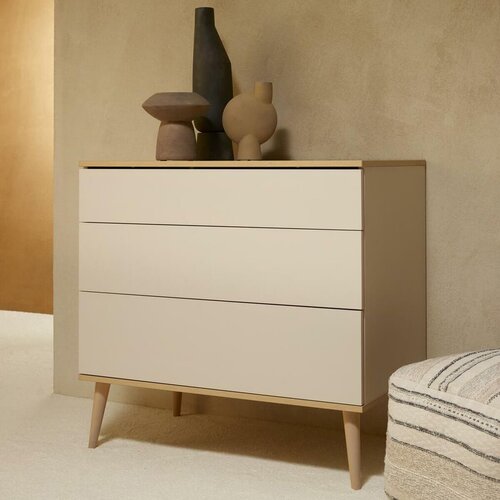 Qu-ax komoda flow clay &amp;amp; oak Slike