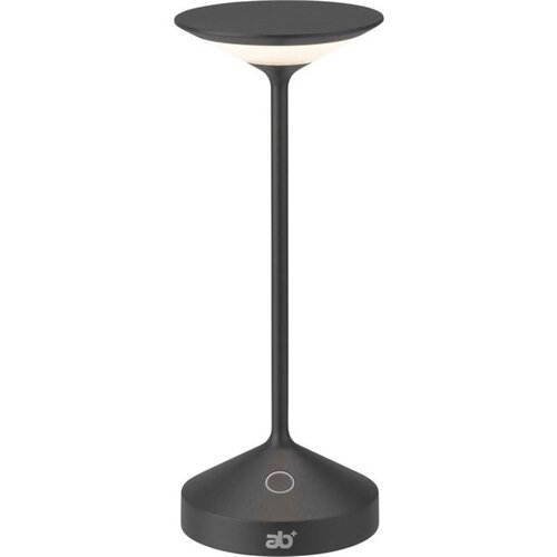 Abert LUČ NAMIZNA TEMPO 22cm SIVA, 1 KOS, (22153271) Slike