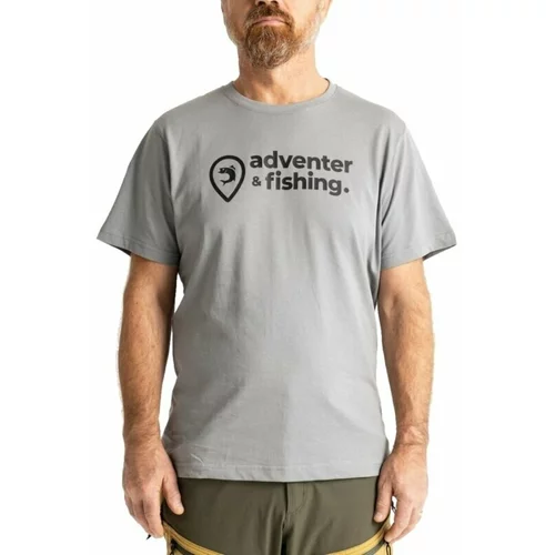 Adventer & fishing Majica Short Sleeve T-shirt Titanium 2XL