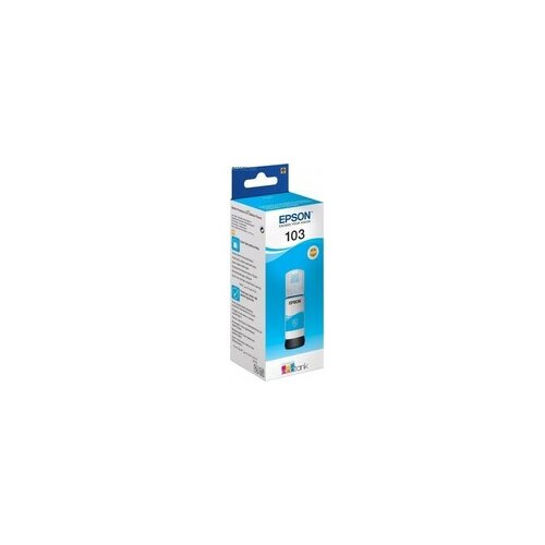 Epson ČRNILO CYAN 103 STEKLENIČKA ZA L1xxx, L3xxx, L5xxx serije tiskalnikov C13T00S24A Slike