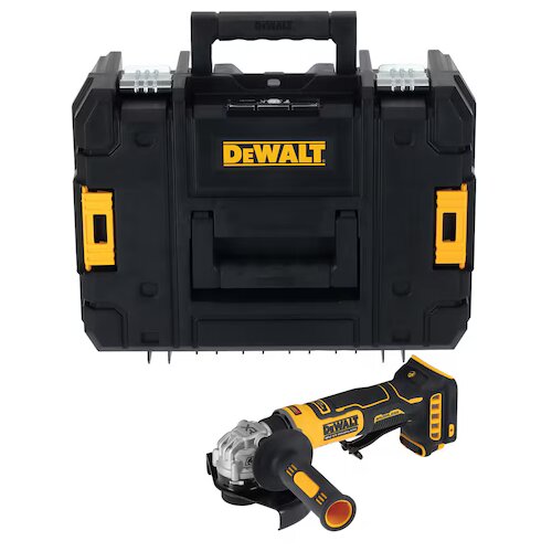 Dewalt DCG404NT akumulatorska ugaona brusilica 18V, 125mm, bodygrip dr&amp;scaron;ka (solo alat u tstak koferu) Slike