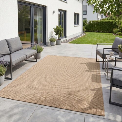 Ayyildiz Carpets Bež notranja in zunanja preproga 140x200 cm Mira 1450 &amp;ndash; Slike
